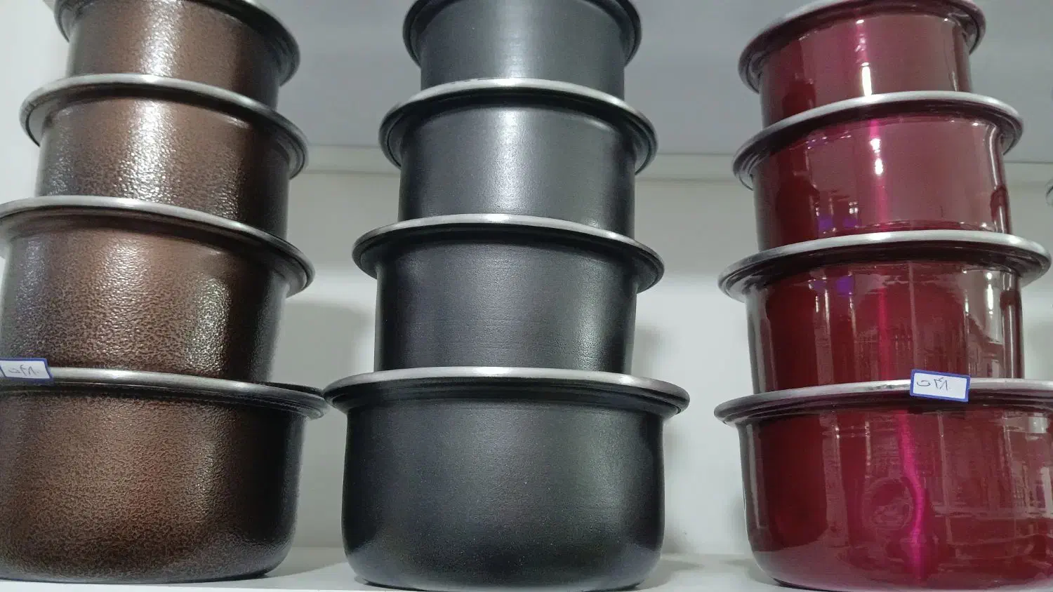 قابلمه روحی چهار تیکه|ظروف پخت‌وپز|گنبد کاووس, |دیوار