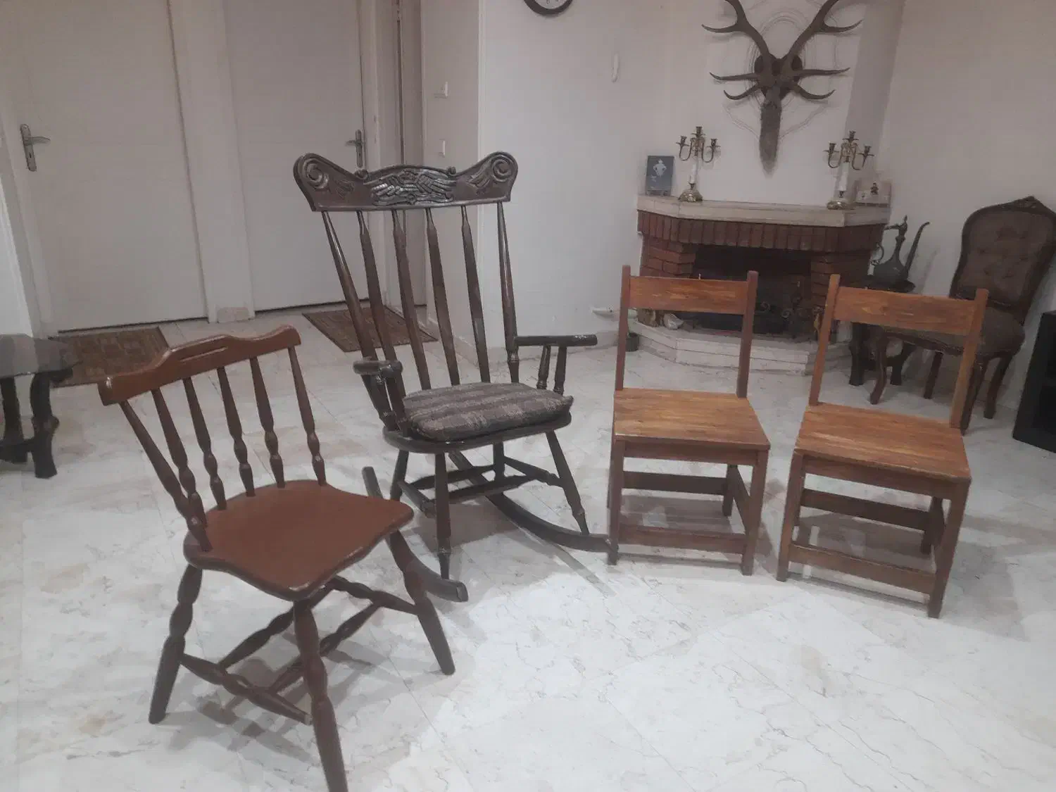 ۳عددصندلی چوبی وراک|صندلی و نیمکت|تهران, تهرانپارس جنوبی|دیوار