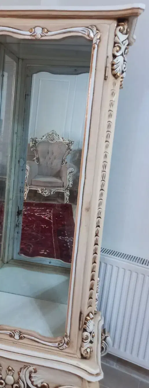 بوفه چوبی|بوفه، ویترین، کنسول|بناب, |دیوار