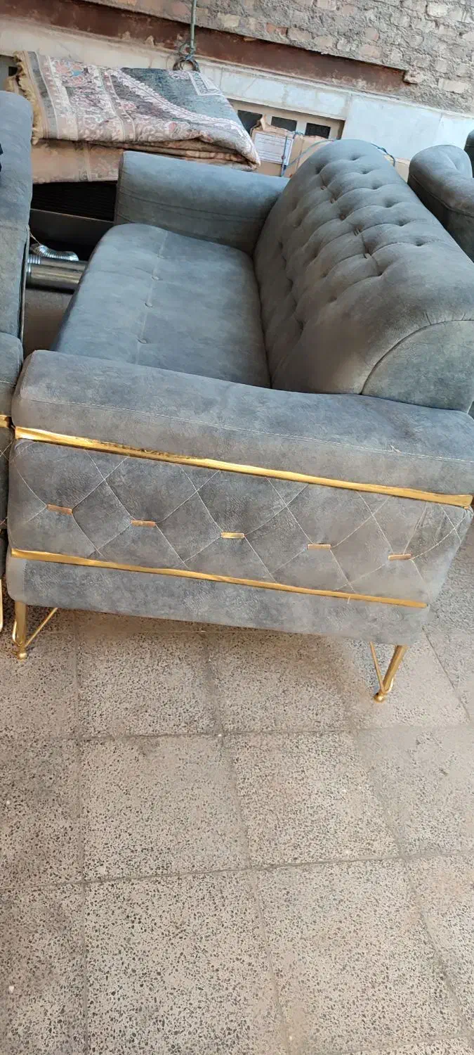 مبل هفت نفره یه عددمیزچهارعددعسلی|مبلمان خانگی و میز عسلی|یزد, |دیوار