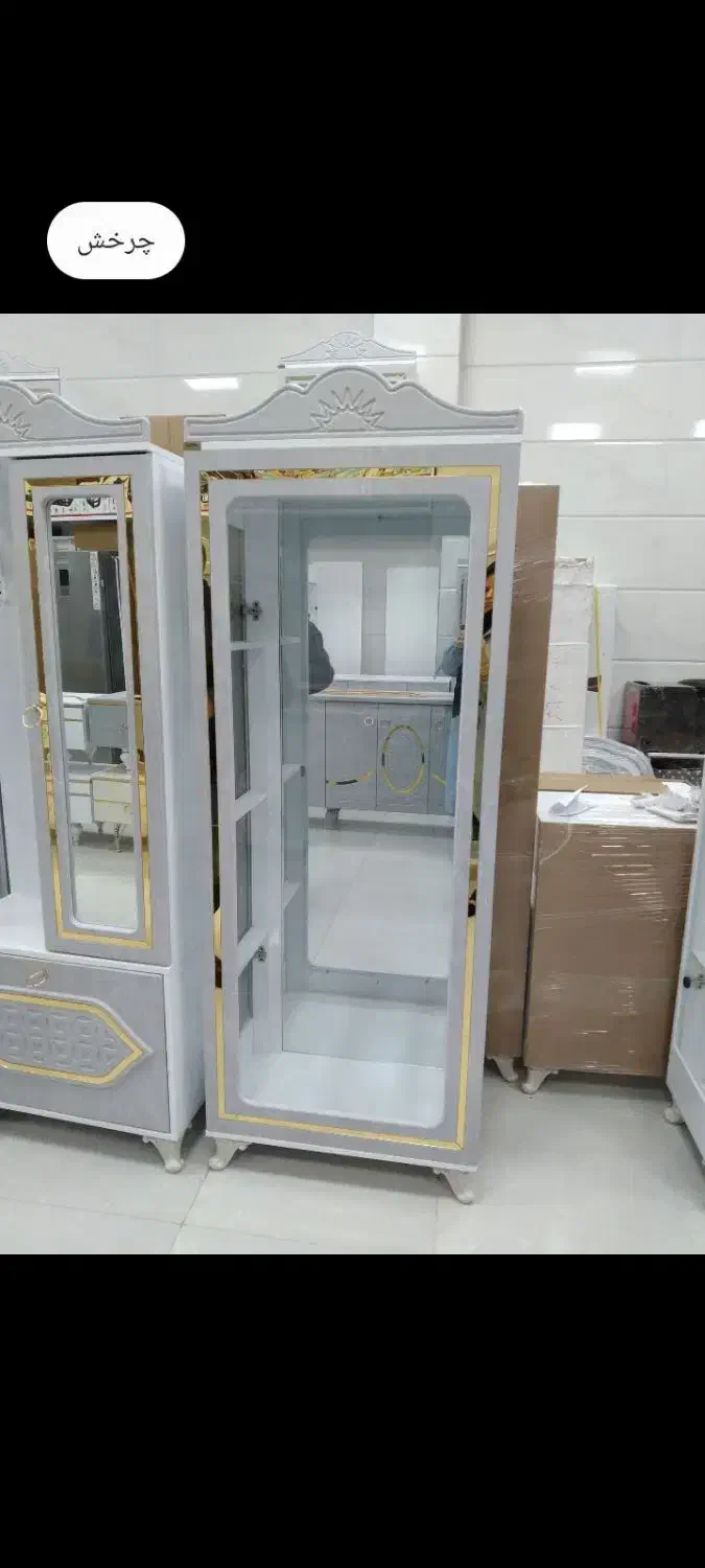 بوفه نو سفید|بوفه، ویترین، کنسول|قیدار, |دیوار