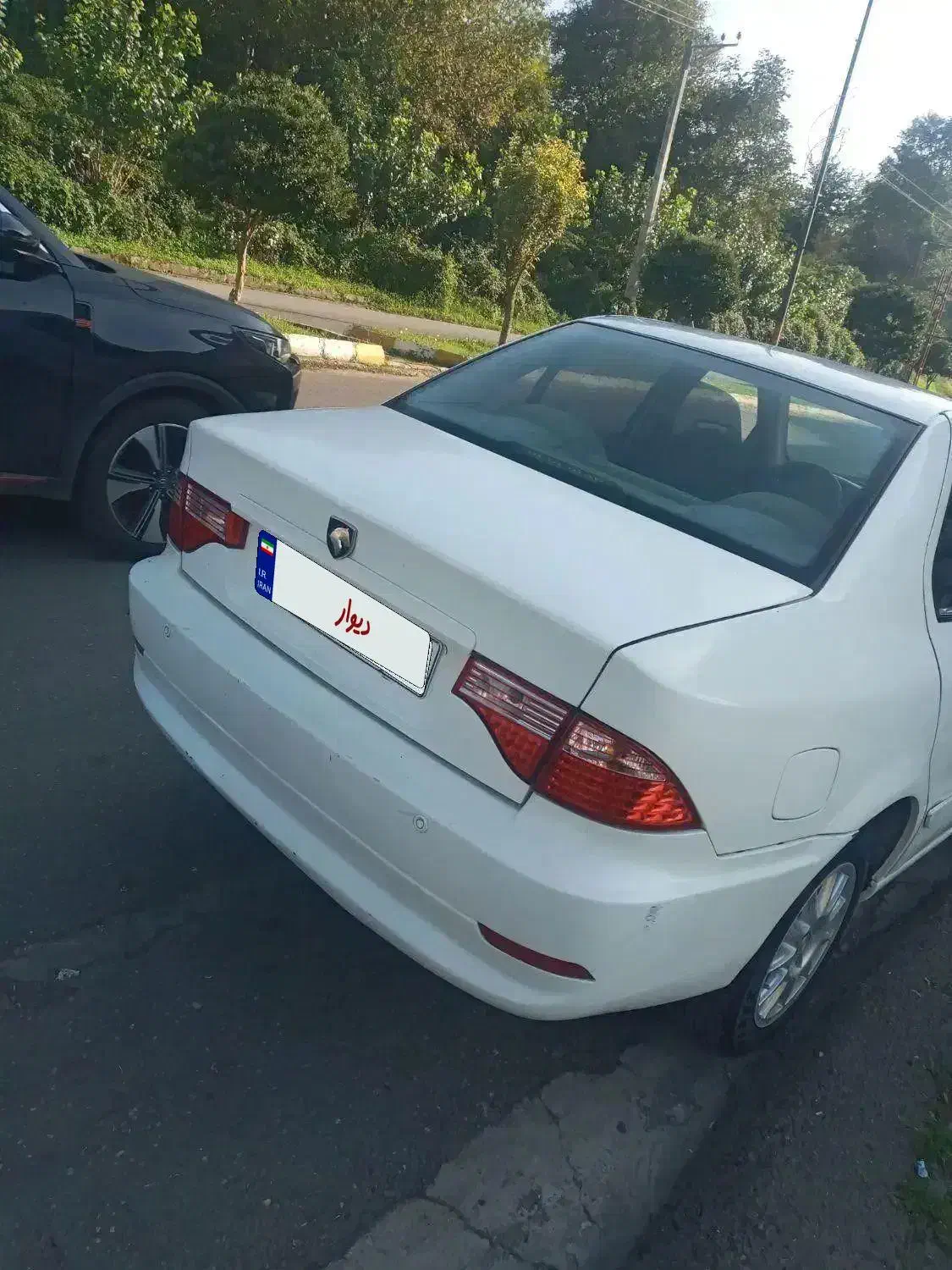 سمندسورن معمولی سفید۸۷تک سوزفروش فوری|خودرو سواری و وانت|رانکوه, |دیوار