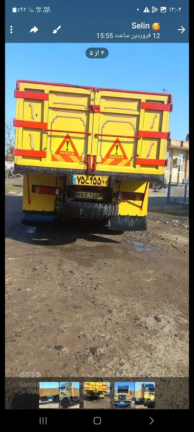 ولوو باری ۶۵ توپ طلایی|خودرو سنگین|پارس‌آباد, |دیوار