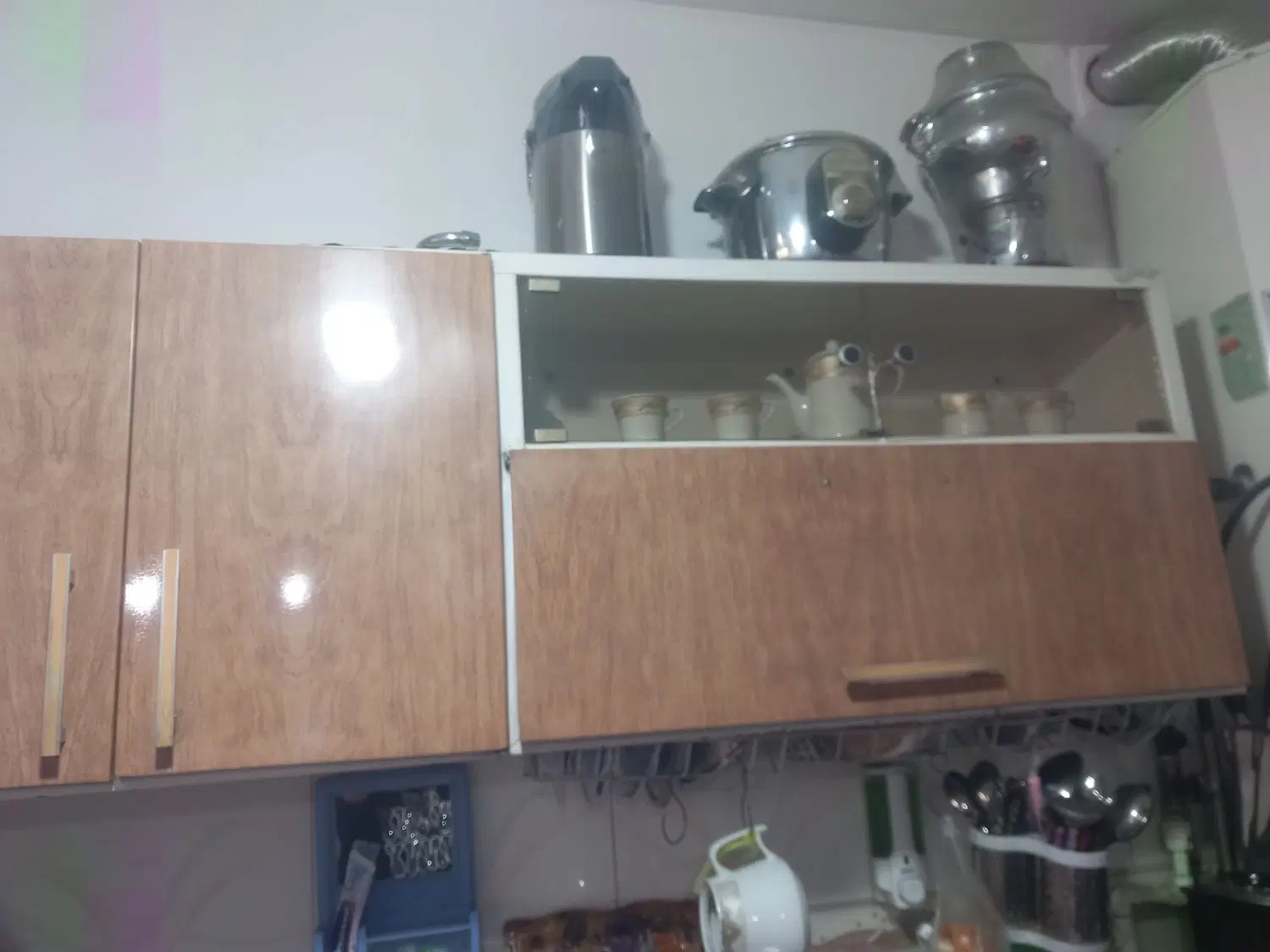 کابینت|آب‌چکان و نظم‌دهنده ظروف|مشهد, شهید بصیر|دیوار