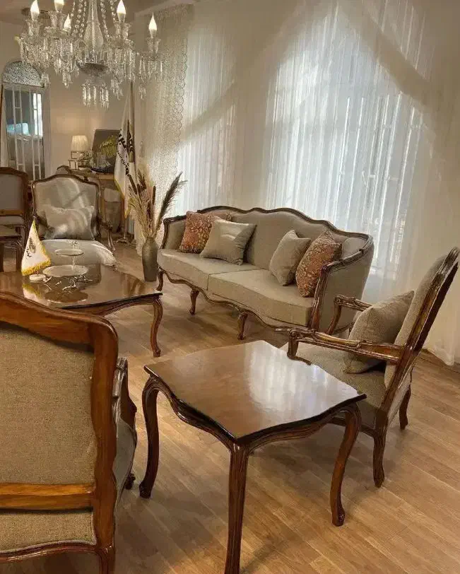 مبل فرانسوی کد B72|مبلمان خانگی و میز عسلی|چهاردانگه (تهران), |دیوار