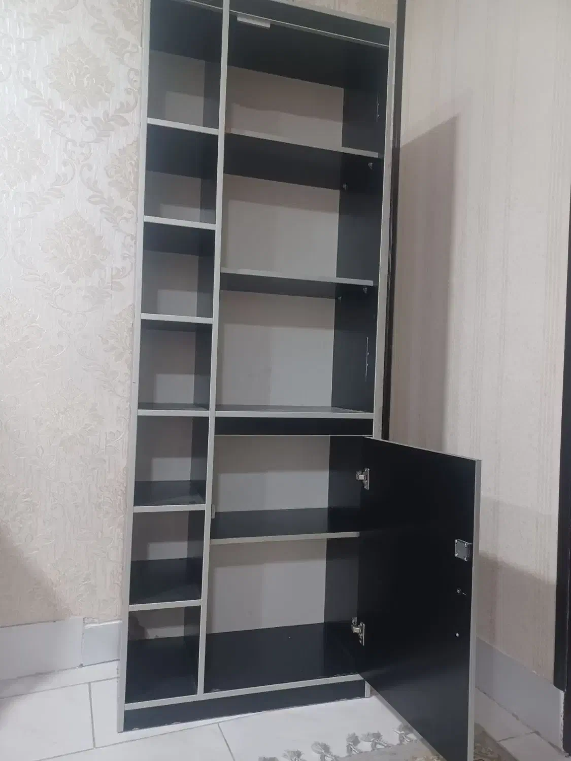 کمد دیواری|کتابخانه، شلف، قفسه‌های دیواری|شهرکرد, |دیوار