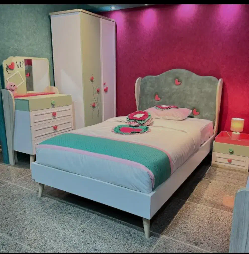 سرویس خواب نوجوان برند سنا چوب|تخت و سرویس خواب|تهران, شهران جنوبی|دیوار