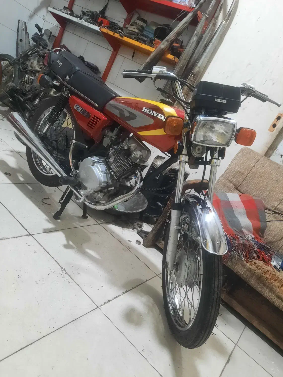 هندا ژاپن|موتورسیکلت|اهواز, کمپلو شمالی|دیوار