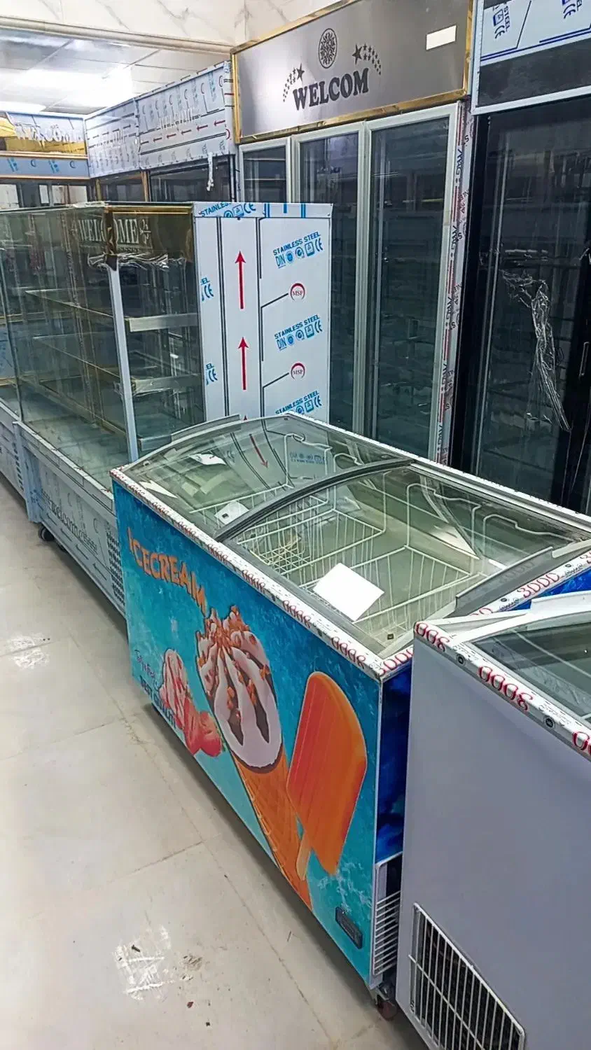 فریزر ۵۰۰ لیتری برند ZIMAN|فروشگاه و مغازه|قم, شهرک امام حسین|دیوار