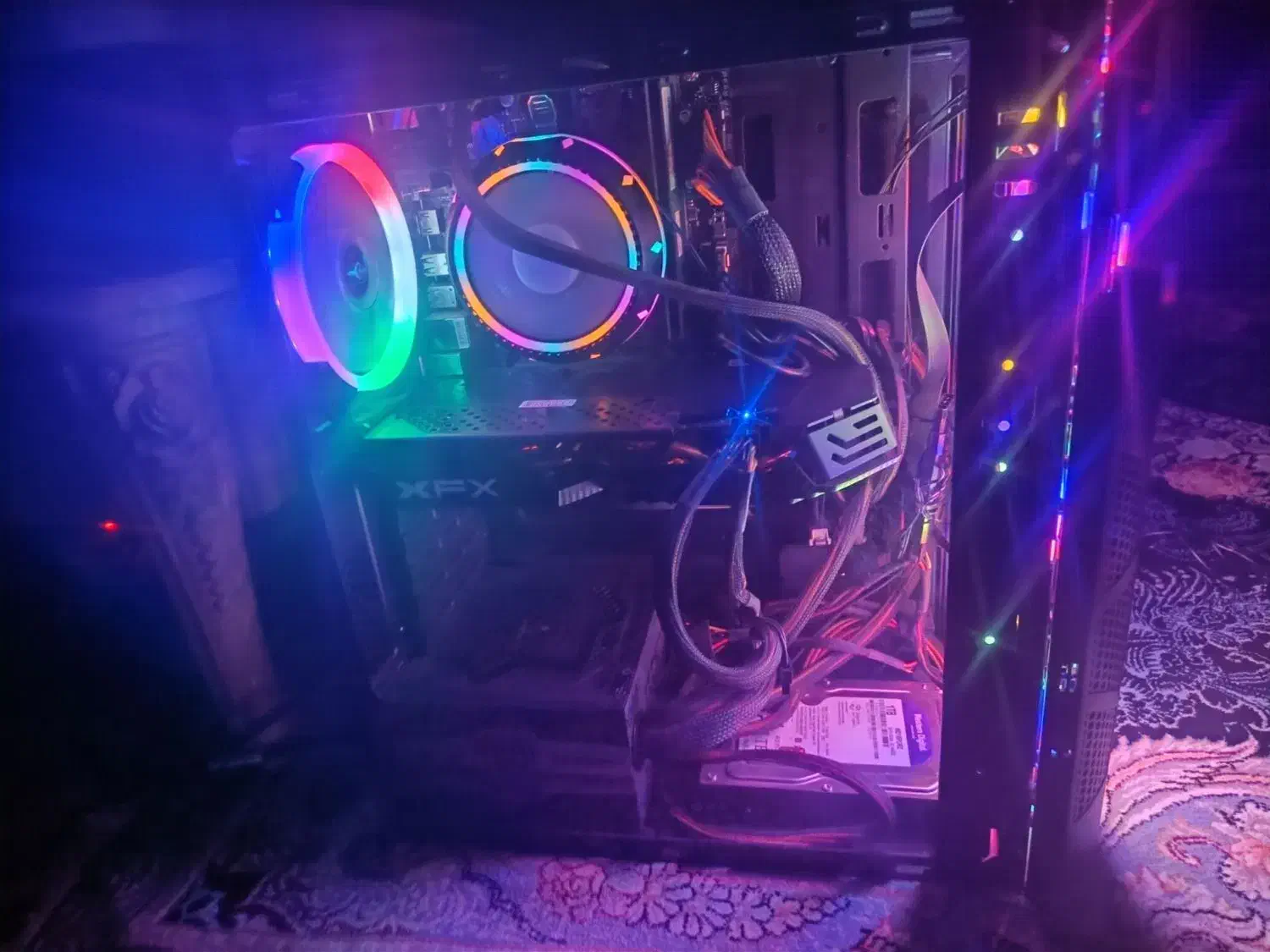 کیس گیمینگ کامل|رایانه رومیزی|پارس‌آباد, |دیوار