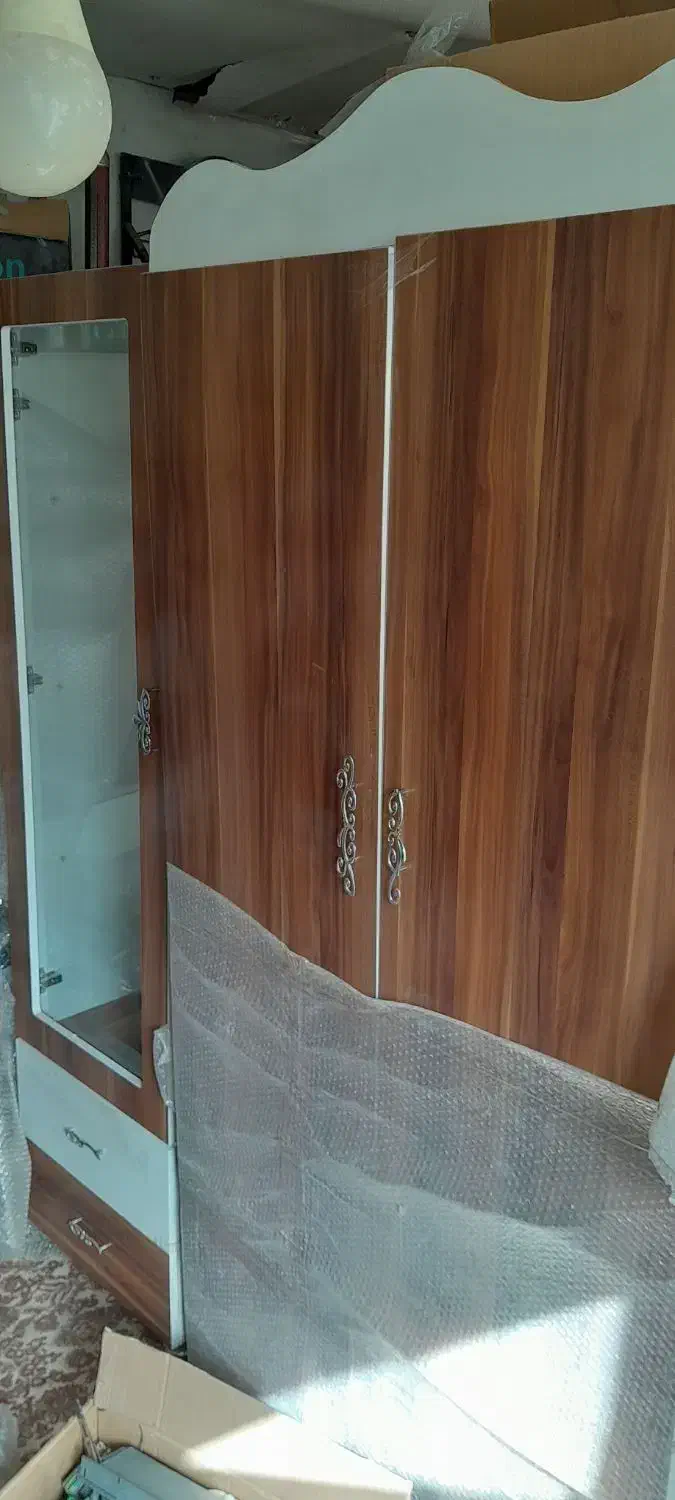 کمد و یترین نوجوان|تخت و سرویس خواب|خمینی‌شهر, |دیوار