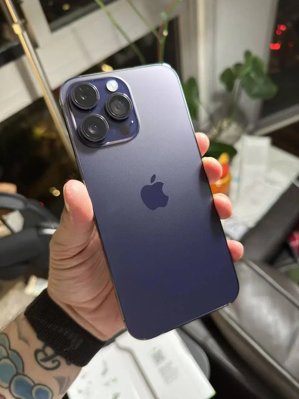 گوشی آیفون 14پرومکس طرح اپل /باطری 4700|موبایل|تهران, جمهوری|دیوار