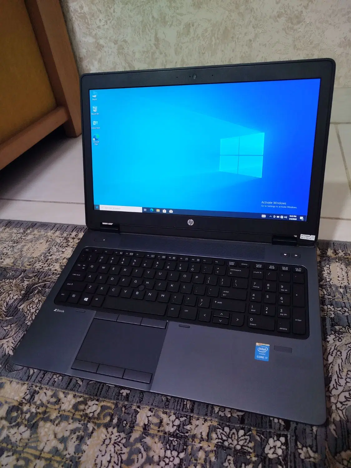 لپتاپ قدرتمند و گرافیک دار HP zbook|رایانه همراه|شیراز, تحویلی|دیوار