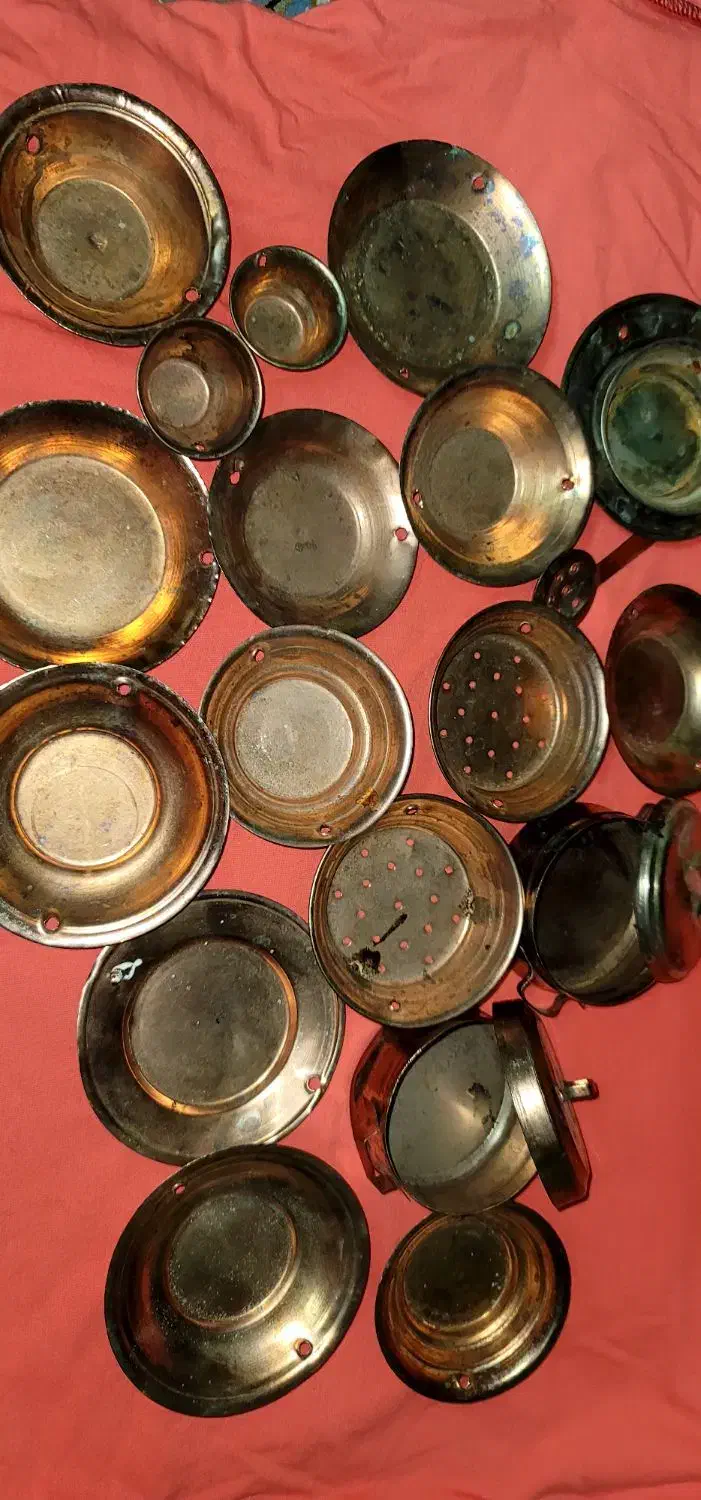 ۲۰تکه دکوری طرح مس۲۰۰تومن|صنایع دستی و سایر لوازم تزئینی|تهران, والفجر (افسریه)|دیوار