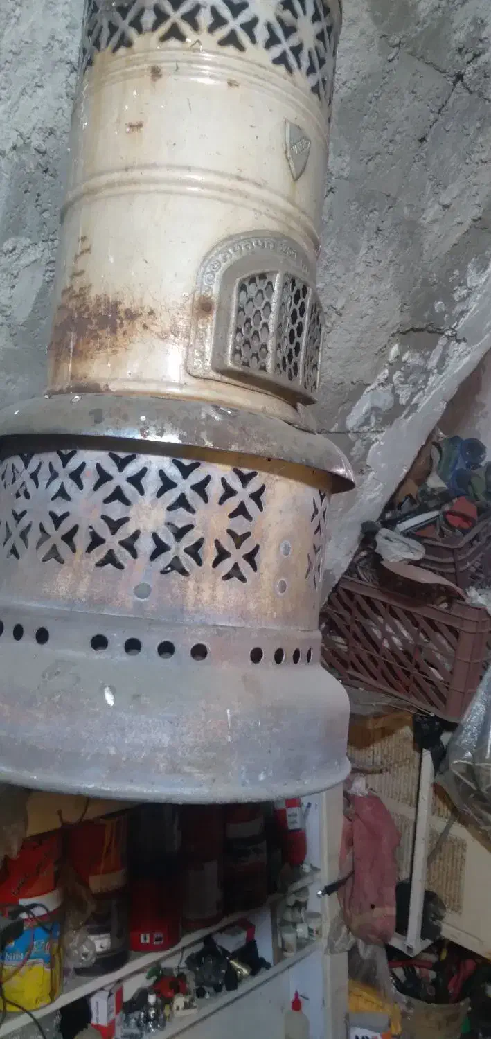 چراغ نفتی المانی|کلکسیون اشیاء عتیقه|رشت, تازه آباد|دیوار