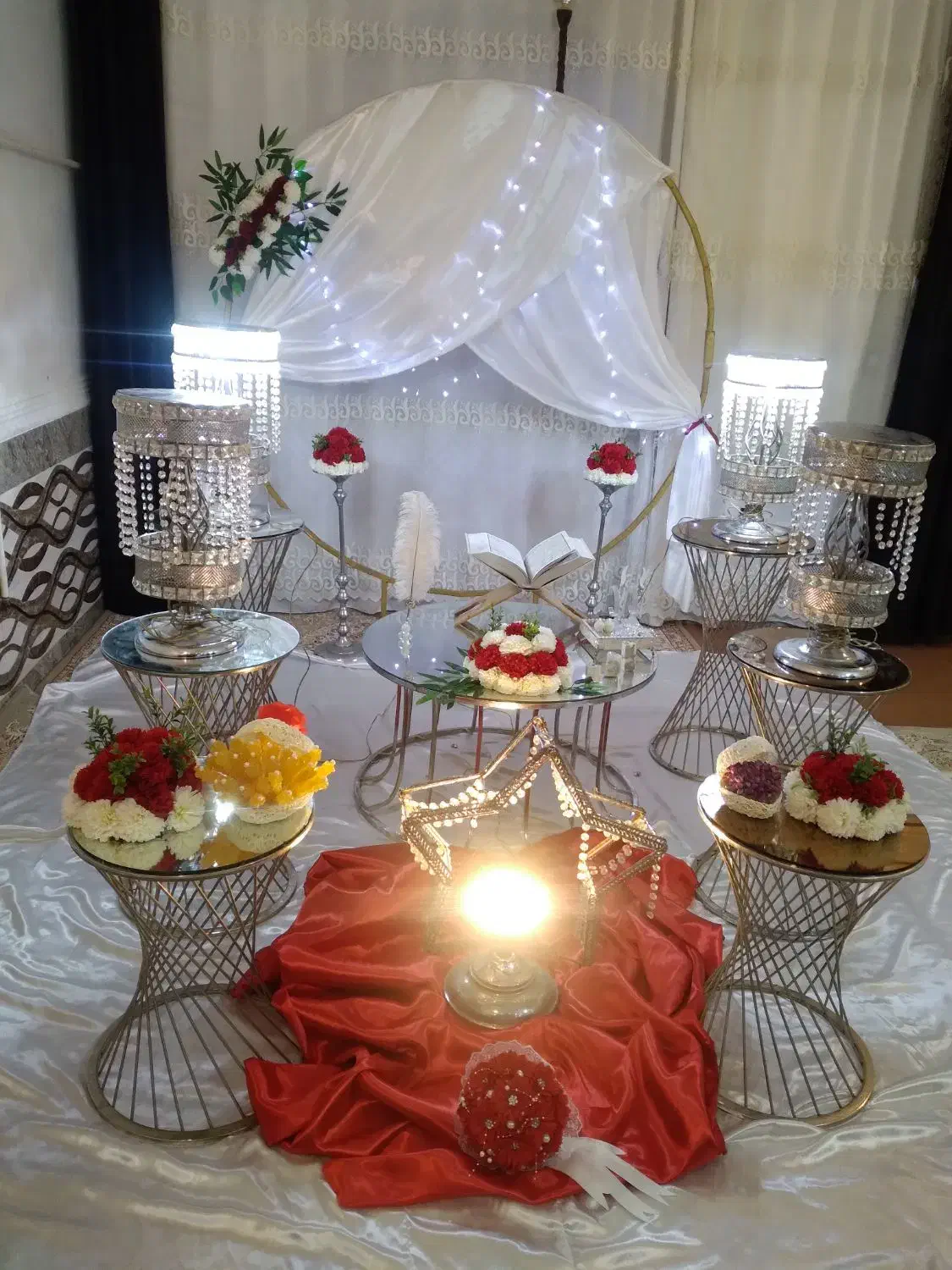 کرایه سفره عقد وحنا بندون|خدمات پذیرایی، مراسم|سوسنگرد, |دیوار