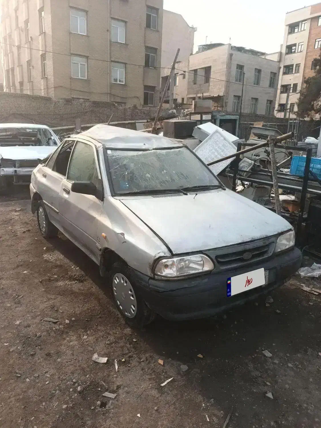 پراید مدل ۹۰ تصادفی|خودرو سواری و وانت|تهران, شهرک رضویه|دیوار