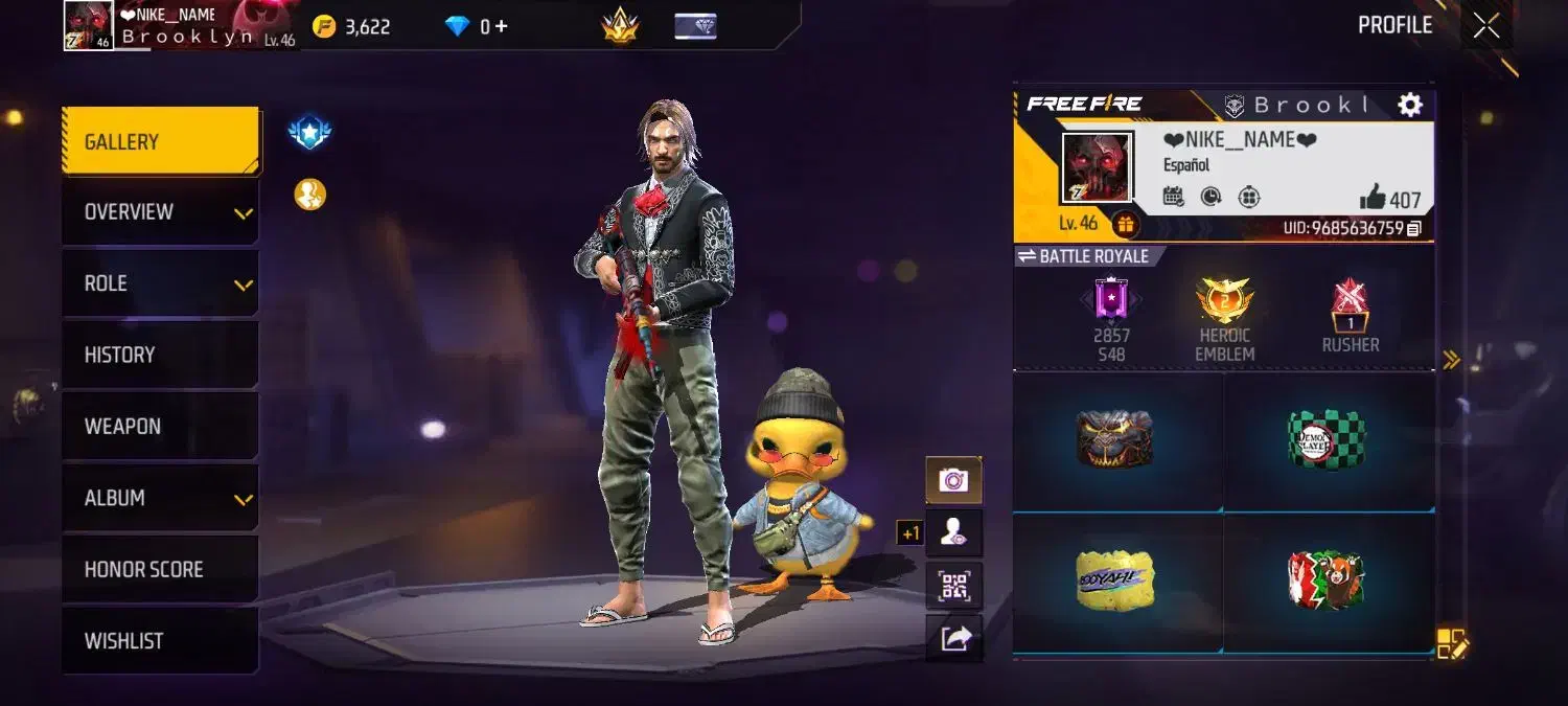 اکانت فری فایر|کنسول، بازی ویدئویی و آنلاین|خانمیرزا, |دیوار