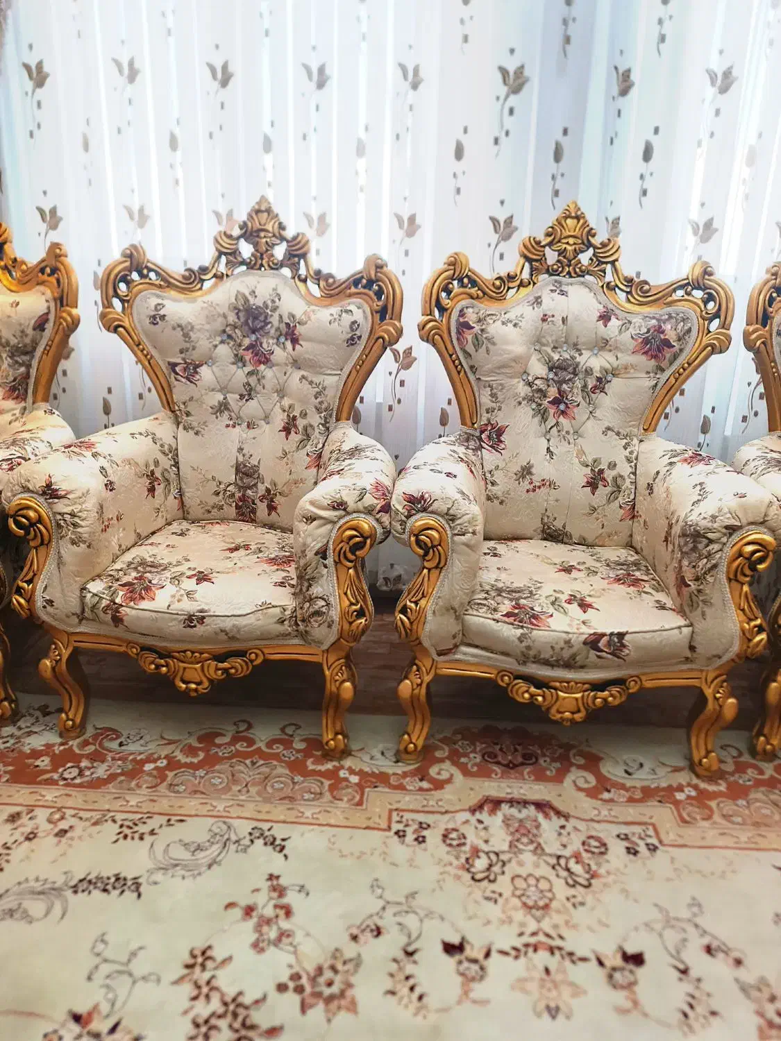 مبل سلطنتی|مبلمان خانگی و میز عسلی|سهند, |دیوار