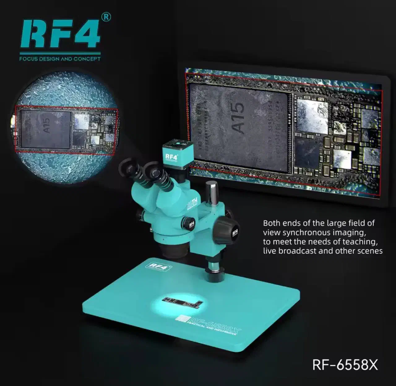لوپ سه چشم RF4 RF-6558X ورژن 2025|لوازم جانبی موبایل و تبلت|مشهد, سراب|دیوار