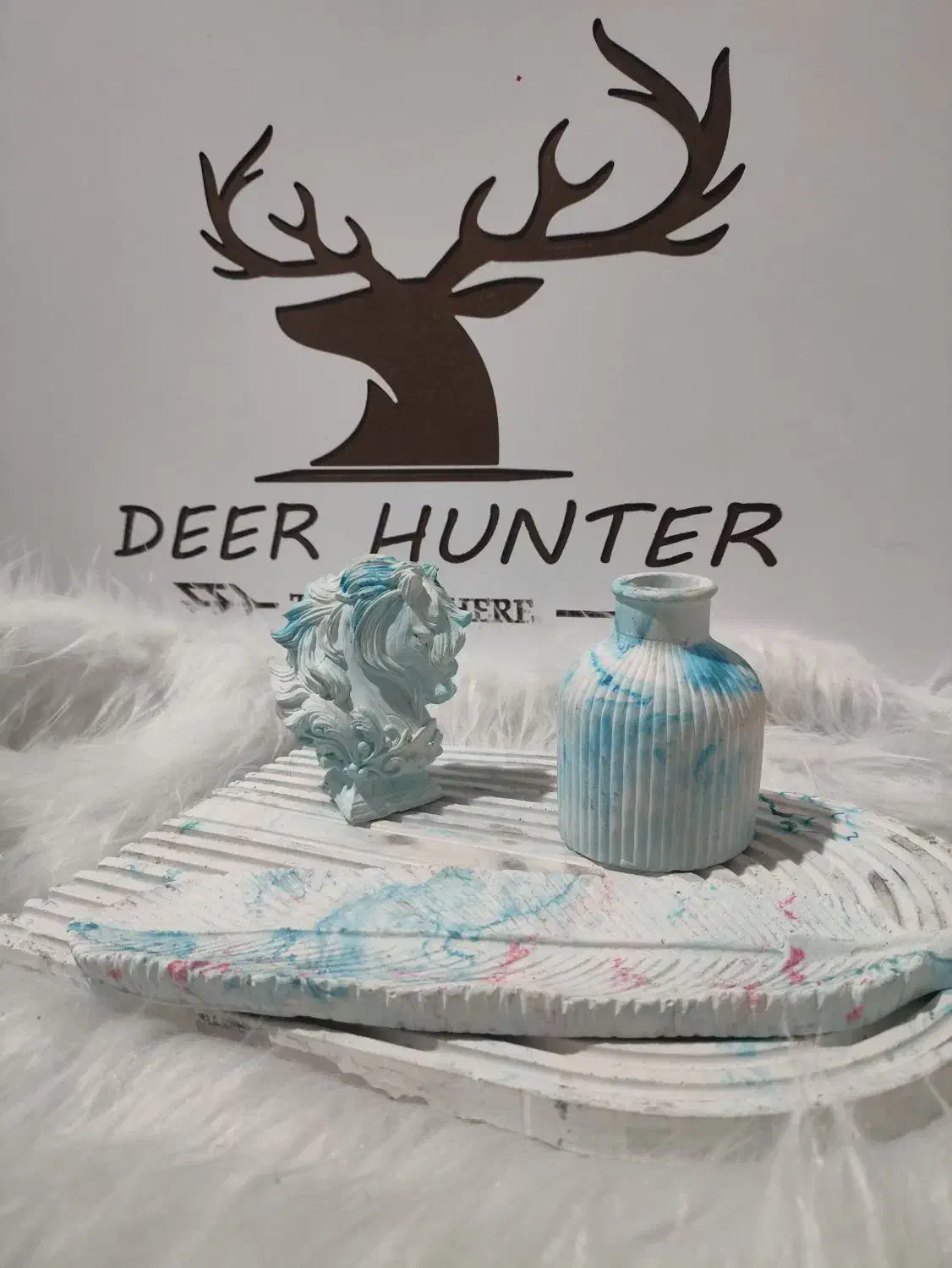 ست دکوری با جا عودی «سنگ مصنوعی»|صنایع دستی و سایر لوازم تزئینی|تهران, شهرک ولیعصر جنوبی|دیوار