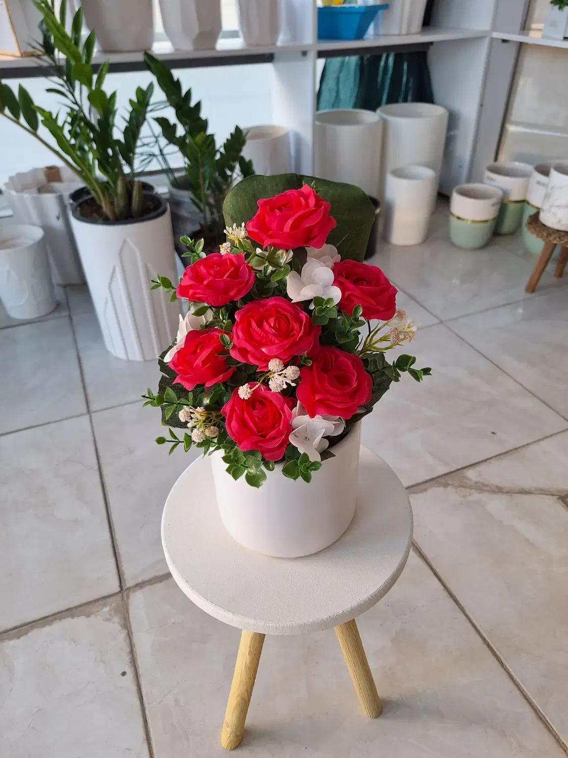 باکس گل مصنوعی کادوی روز مادر|گل مصنوعی|قروه, |دیوار