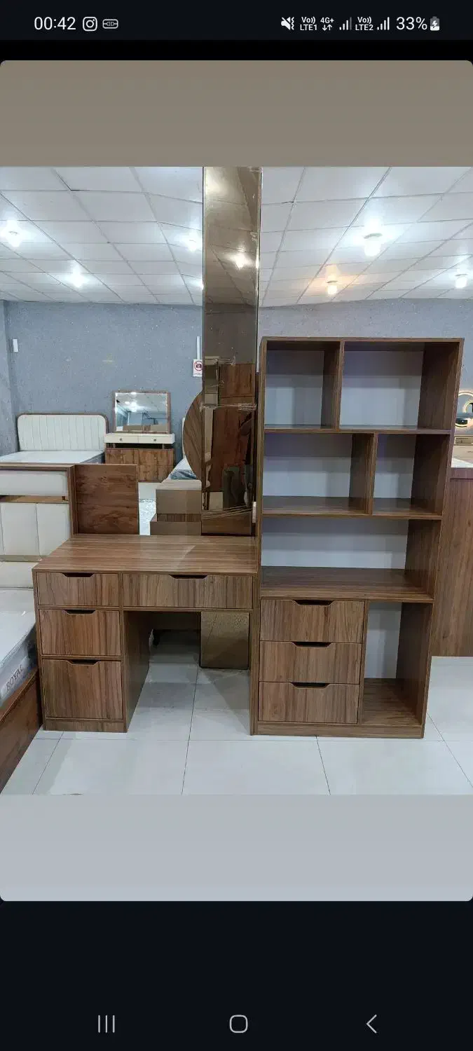 میز کامپیوتر میز تحریر میز کار اداری مدل ۶۶۶|میز تحریر و کامپیوتر|شیراز, شهرک فرزانگان|دیوار