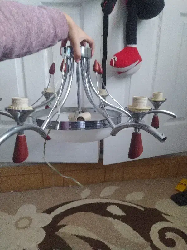 لوستر|لوستر و چراغ آویز|مهدی شهر, |دیوار