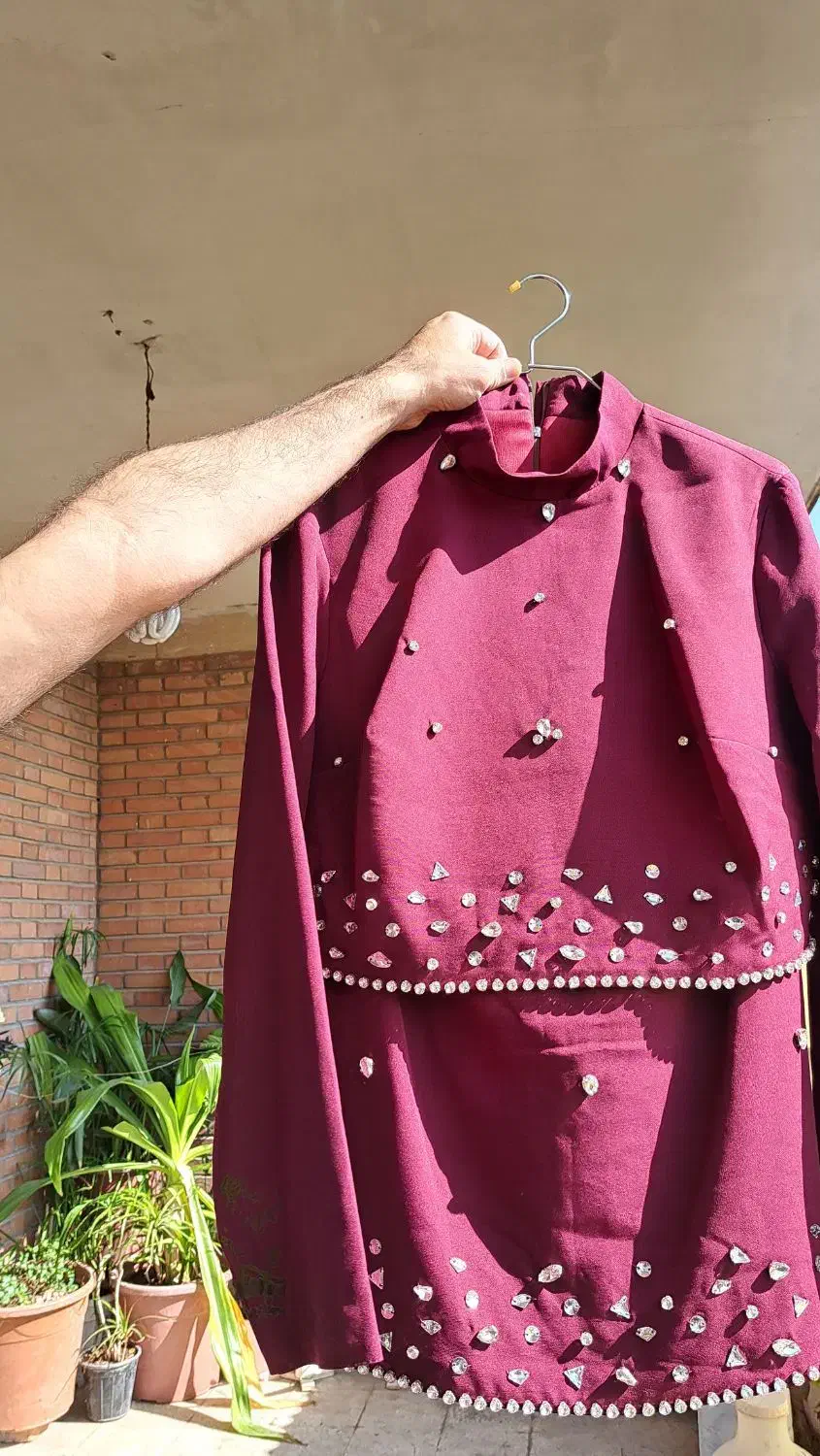 کت و دامن سنگ دوزی شده|لباس|تهران, حسینآباد|دیوار