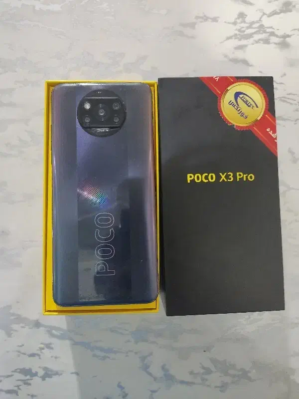 گوشی شیائومی POCO X3 Pro درحد حافظه 128 رام 6|موبایل|تهران, کیانشهر|دیوار