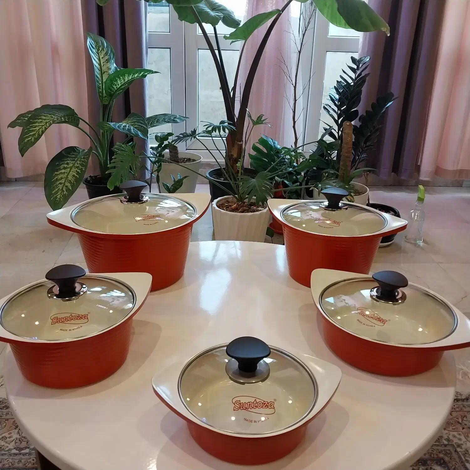 قابلمه سرامیکی کره ای اصل برند سانتوزا|ظروف پخت‌وپز|اهواز, کوی نیرو|دیوار