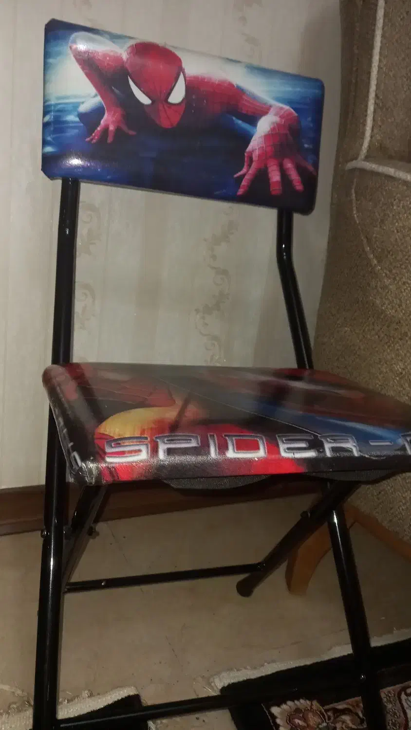 صندلی تاشو کودک اسپایدرمن|تخت و صندلی بچه|همدان, |دیوار