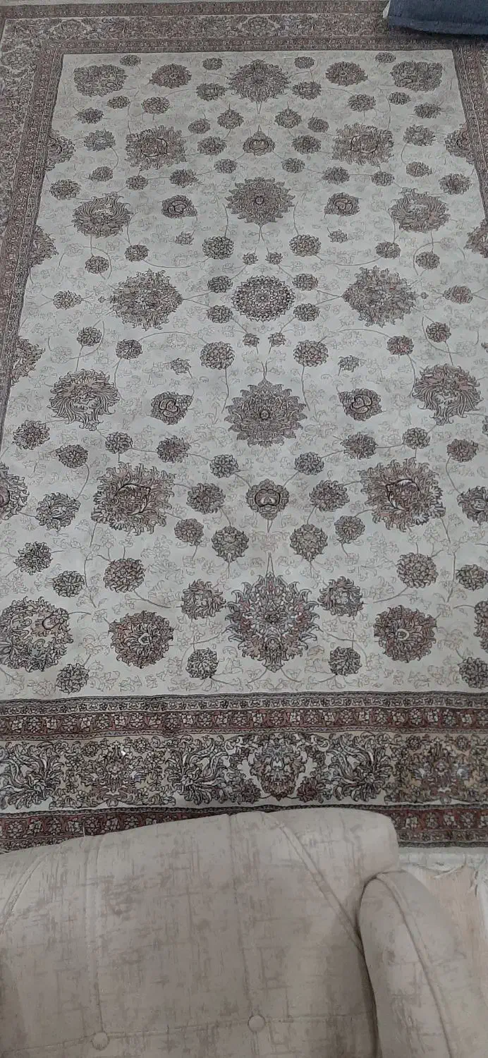 یک جفت فرش ماشینی ۷۰۰شانه طرح ماهی|فرش|میانه, |دیوار