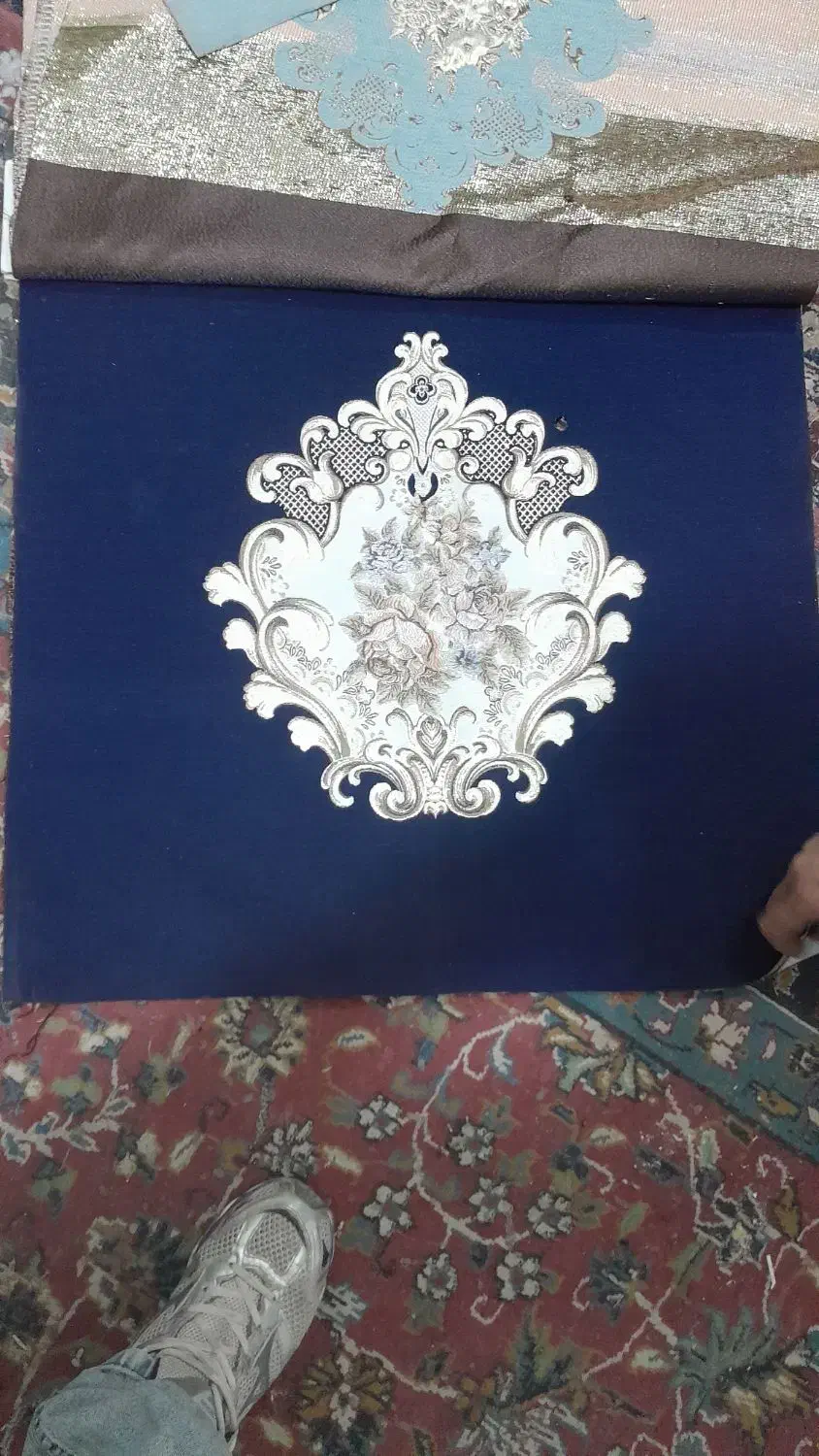 پارچه رو بالشتی|رختخواب، بالش، پتو|نیشابور, فضل|دیوار