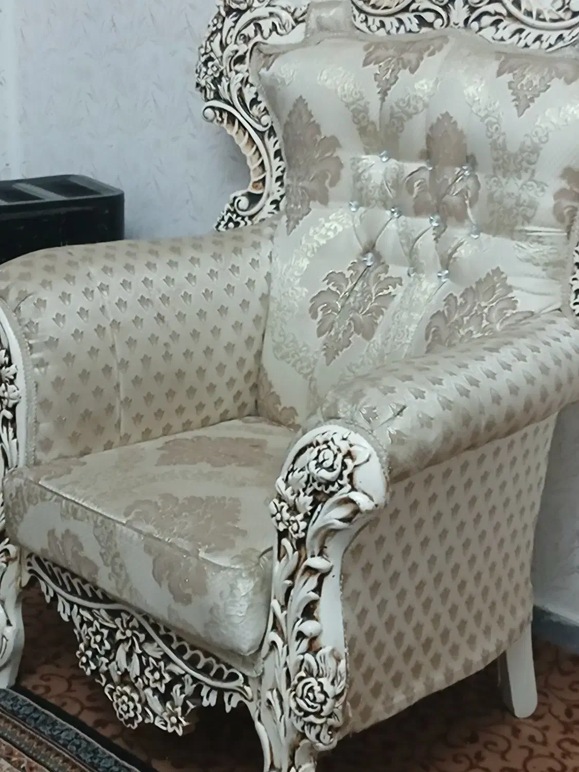 مبل ۷ نفره|مبلمان خانگی و میز عسلی|محمدیه-قزوین, |دیوار