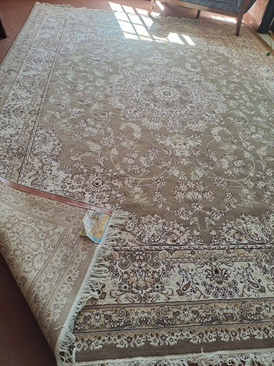 فرش|فرش|لنجان, |دیوار