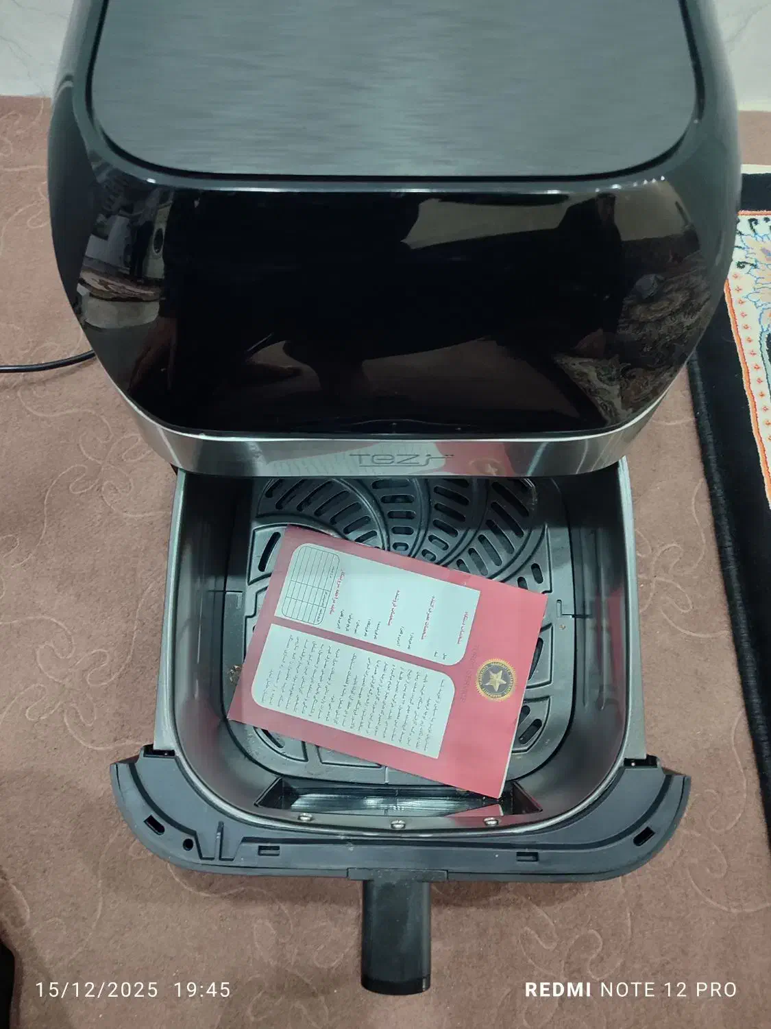 هواپز سیزن نو نو فقط دوبار سیب زمینی درست کردیم|اجاق گاز و لوازم برقی پخت‌وپز|قروه, |دیوار