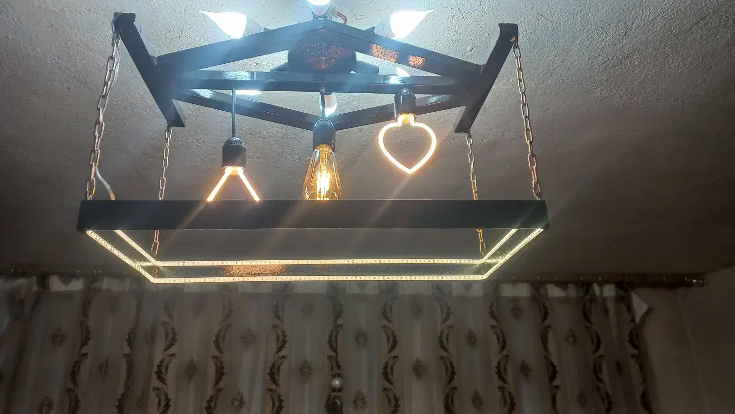 استند لوستر|لوستر و چراغ آویز|اراک, |دیوار