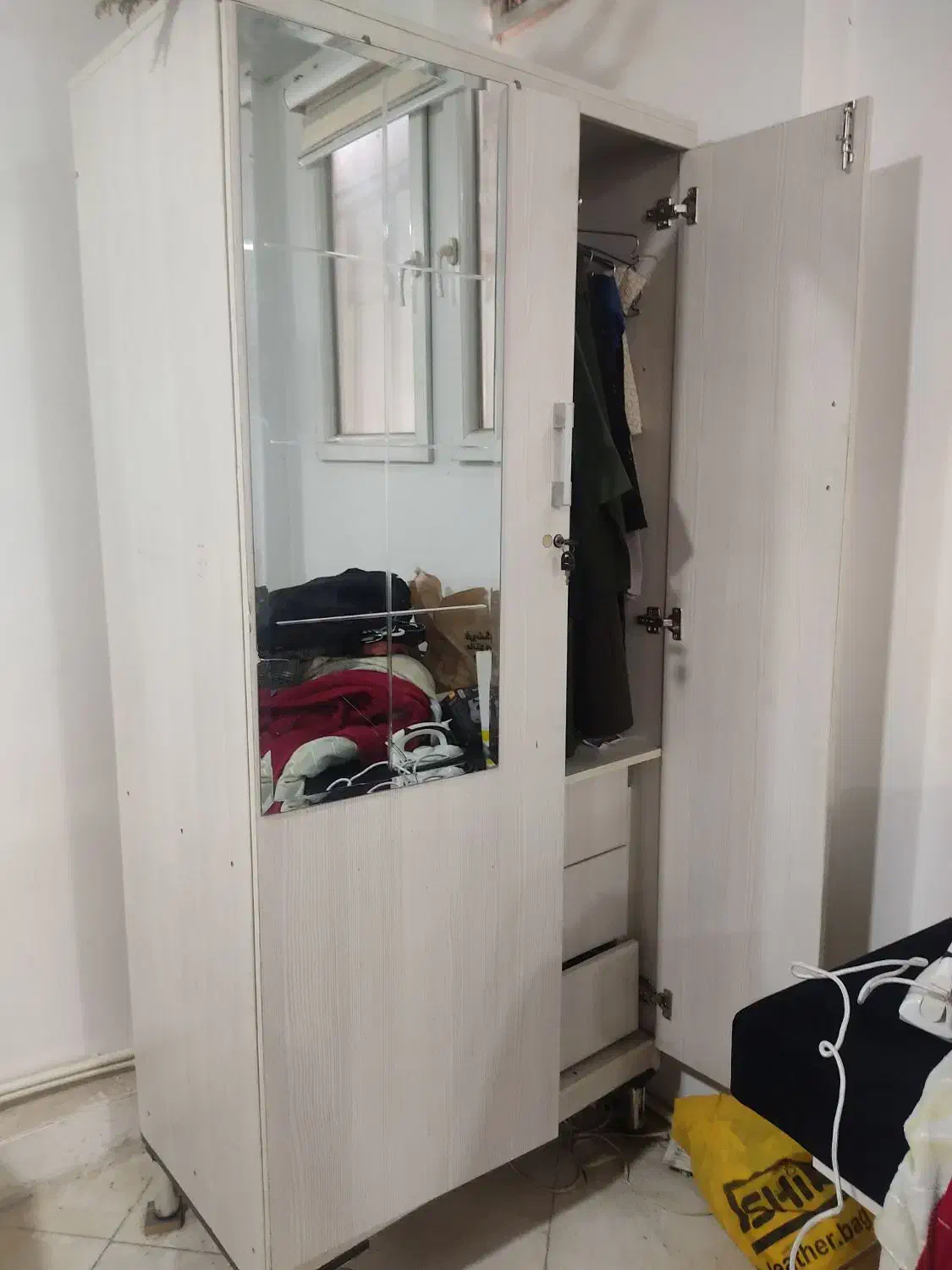 حراج زیر قیمت بازار کمد اینه دار|جاکفشی، کمد، دراور|بابل, |دیوار