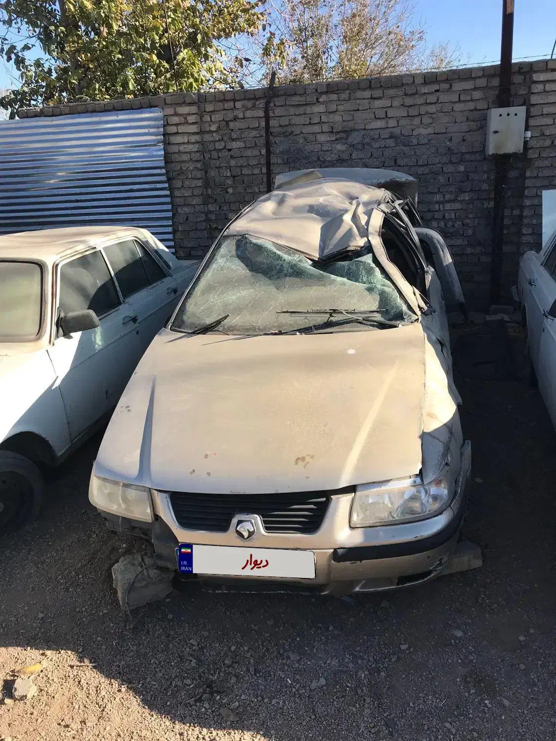 سمند تصادفی ۸۲|خودرو سواری و وانت|زنجان, |دیوار