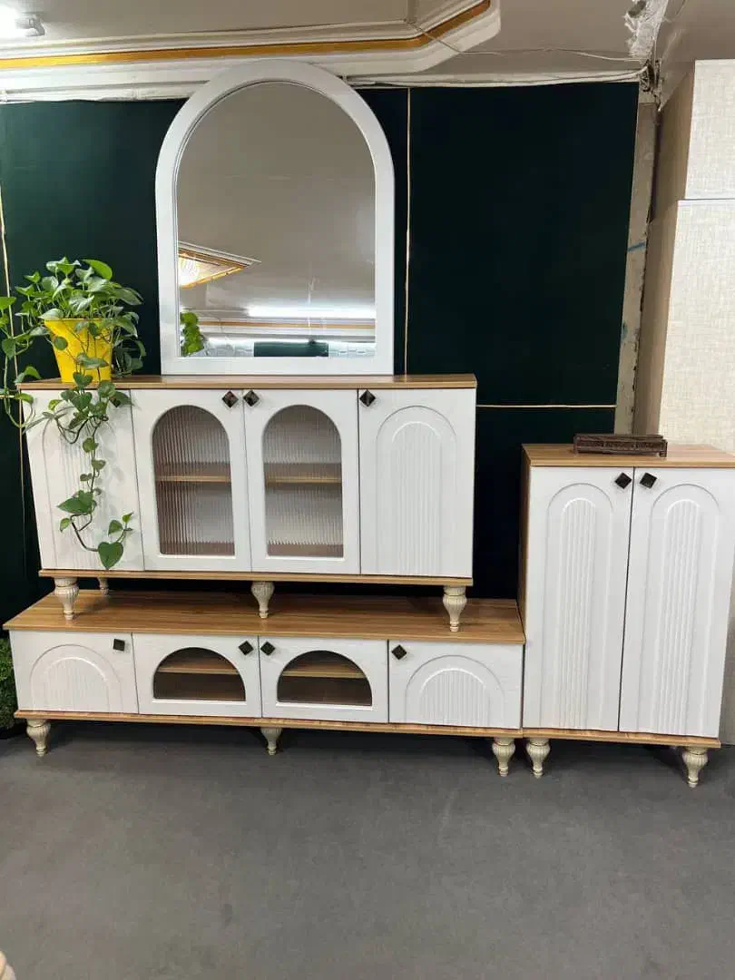 ست کامل شیشه گنبدی|میز تلویزیون|تهران, شهید رجایی|دیوار