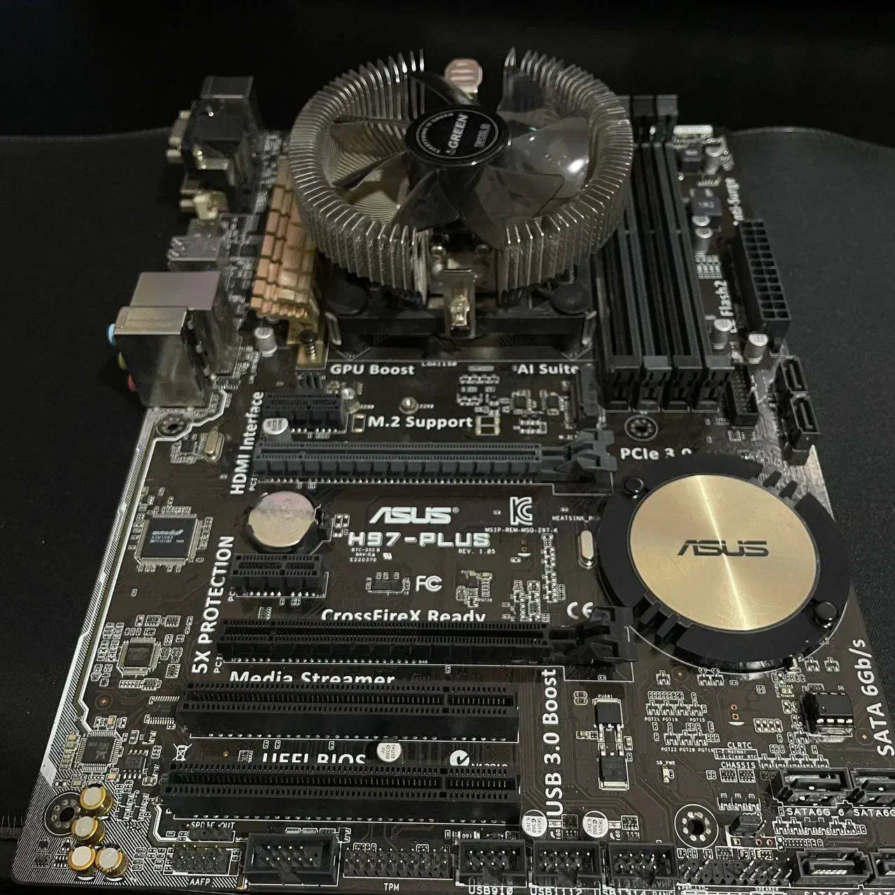 باندل قوی مادبرد H97-Plus با CPU i5 4440 دارای M2|قطعات و لوازم جانبی رایانه|تبریز, |دیوار