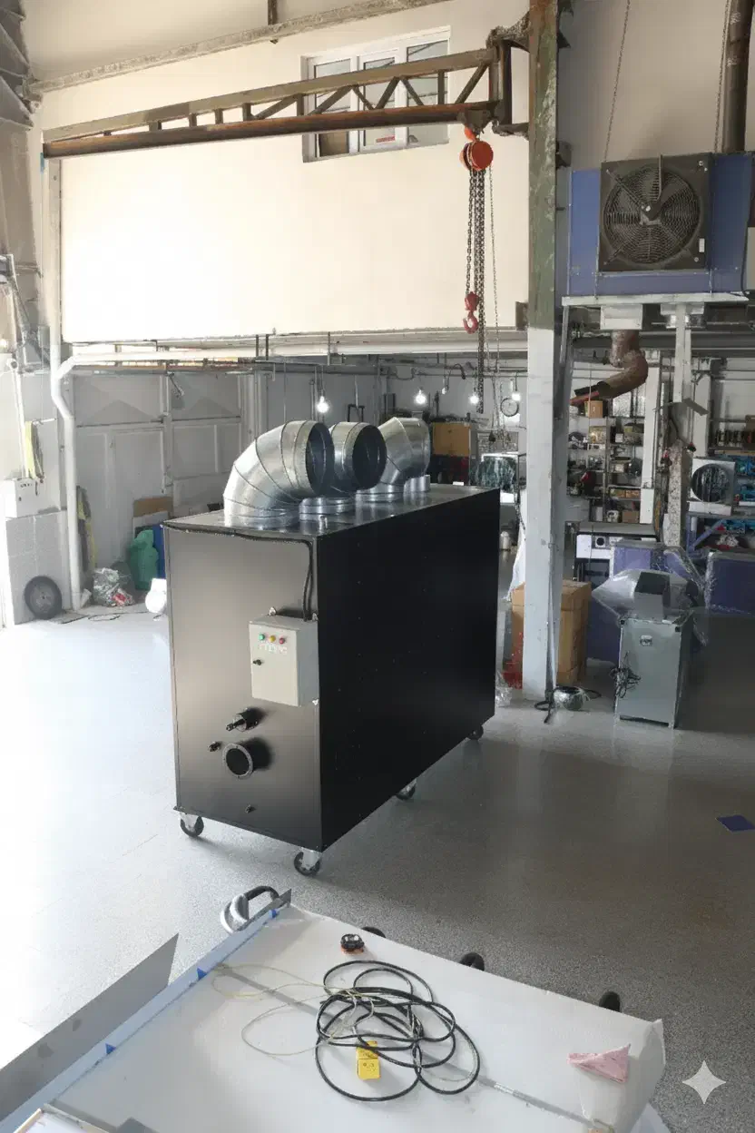 هیتر بخاری کابینتی 320 هزار گلخانه کارگاه|بخاری، هیتر، شومینه|تهران, امین حضور|دیوار