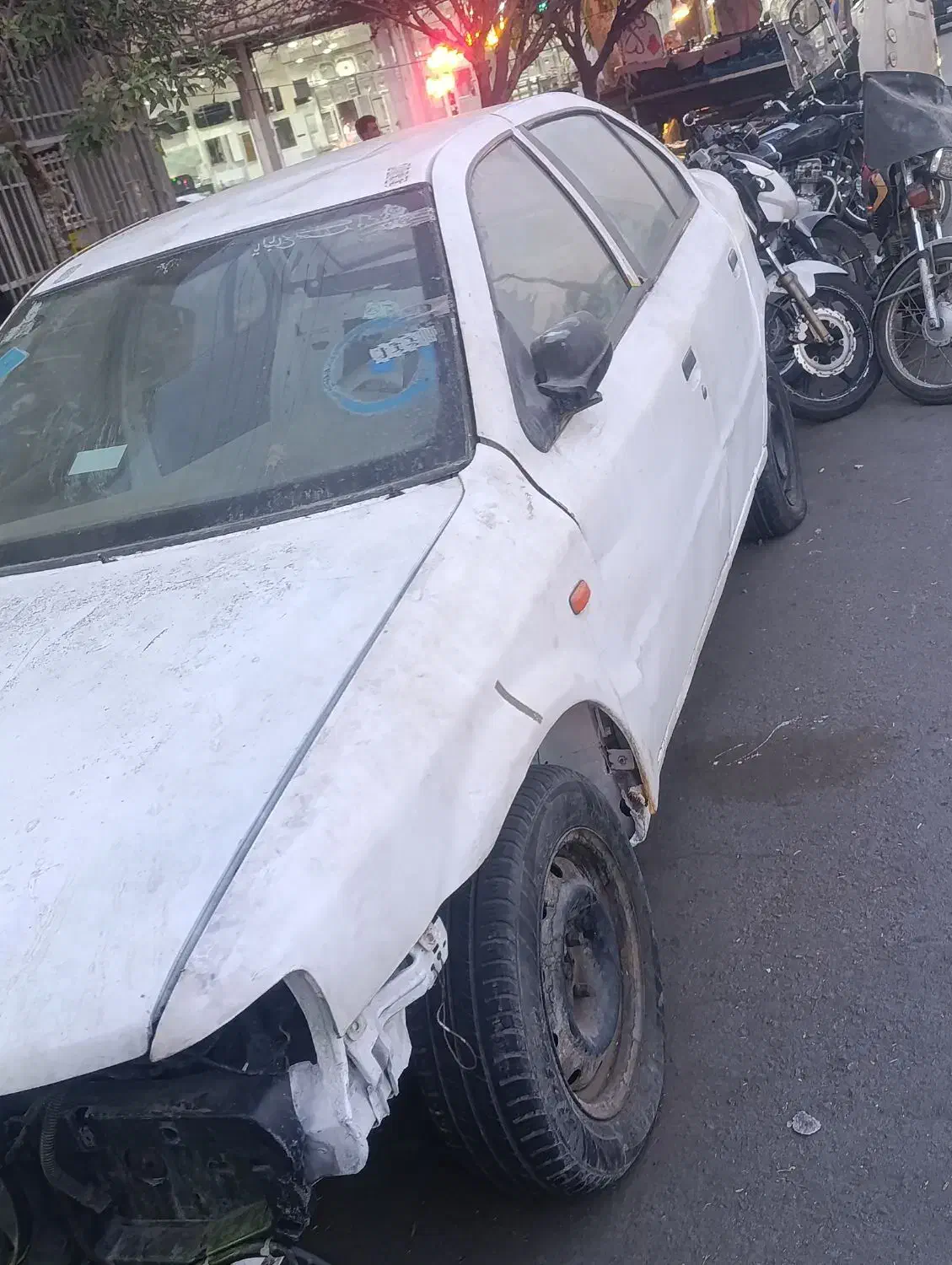 سمند مدل ۹۰ سفید|خودرو سواری و وانت|قم, نیروگاه|دیوار