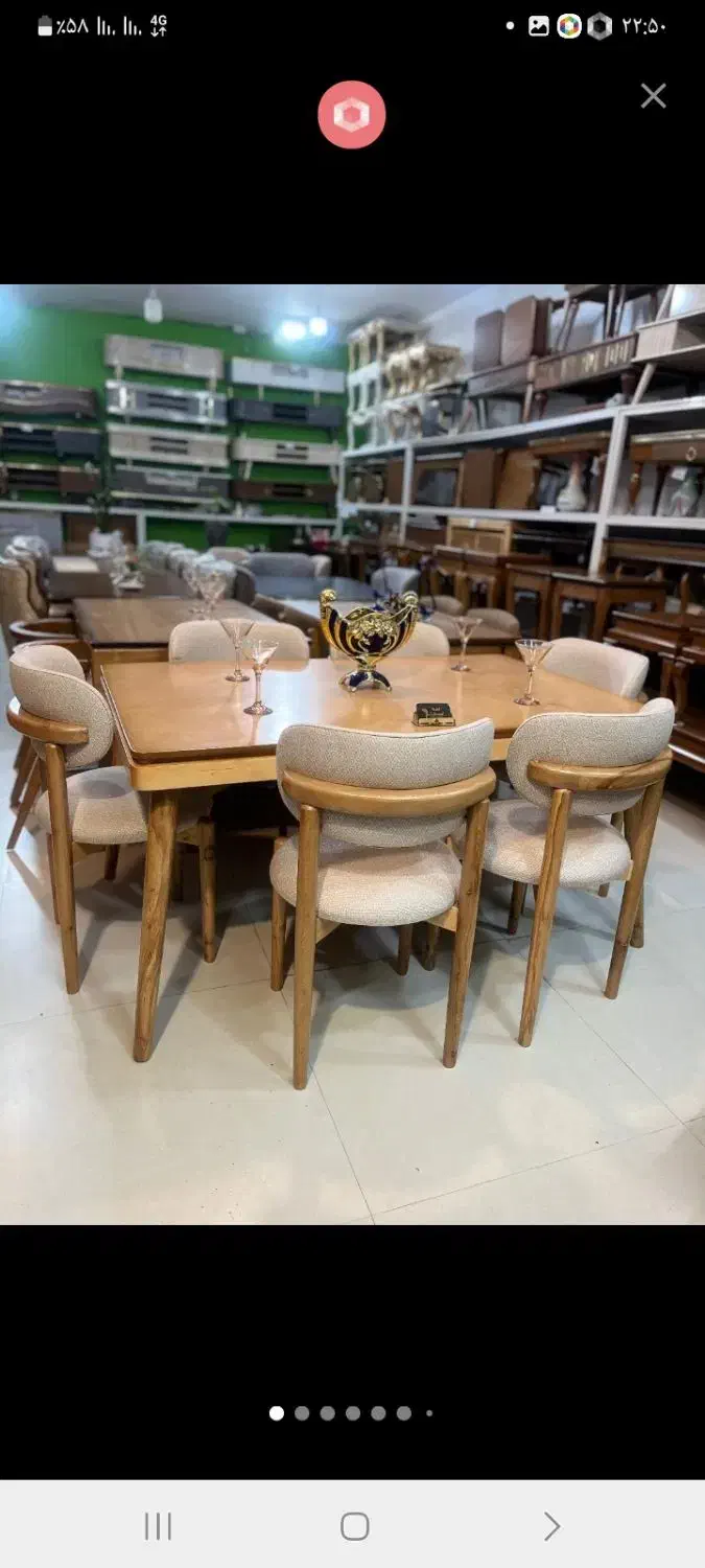 میز غذا خوری|میز و صندلی غذاخوری|مشهد, رسالت|دیوار