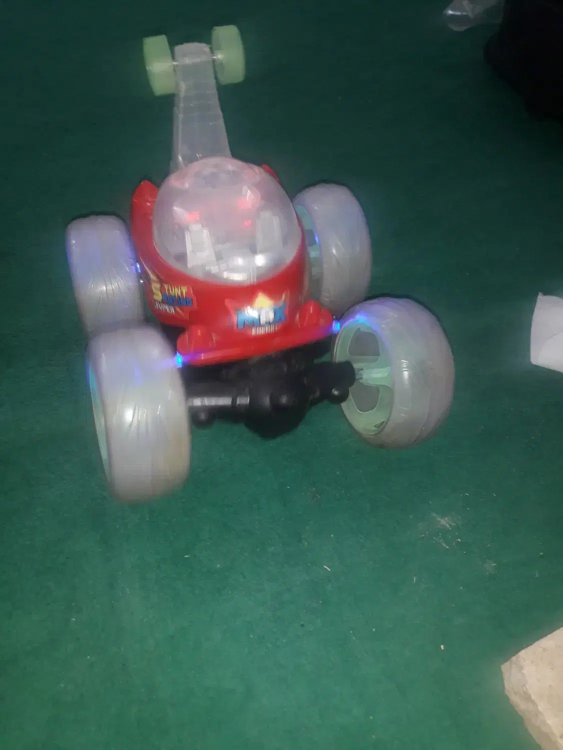 ماشین کنترولی پشتک زن رقص نور دار واهنگ خون|اسباب‌بازی بچه|دهلران, |دیوار