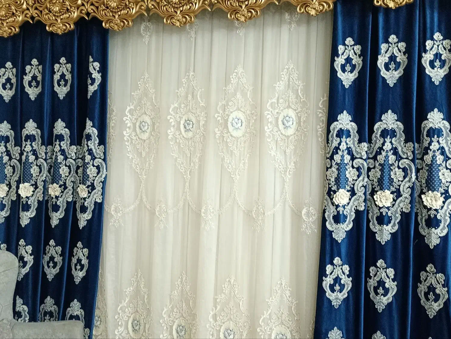 پرده بسیار زیبا|پرده، رانر، رومیزی|قرچک, زیبا شهر|دیوار