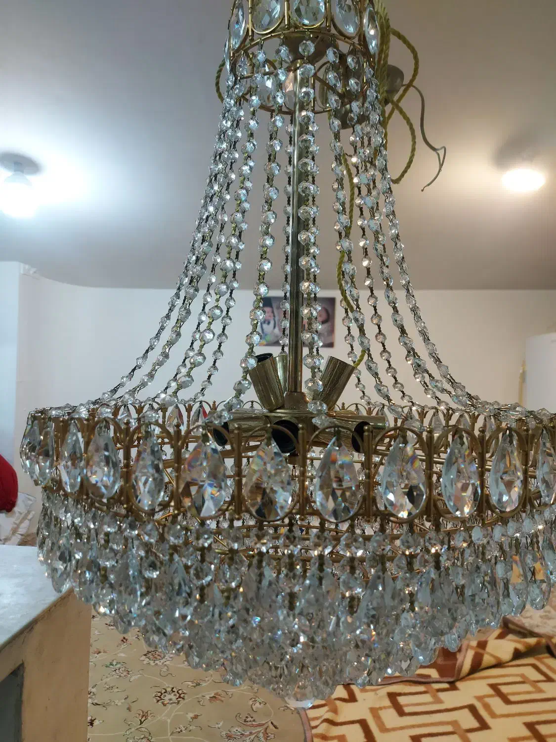 لوستر در حد نو|لوستر و چراغ آویز|تهران, قلهک|دیوار