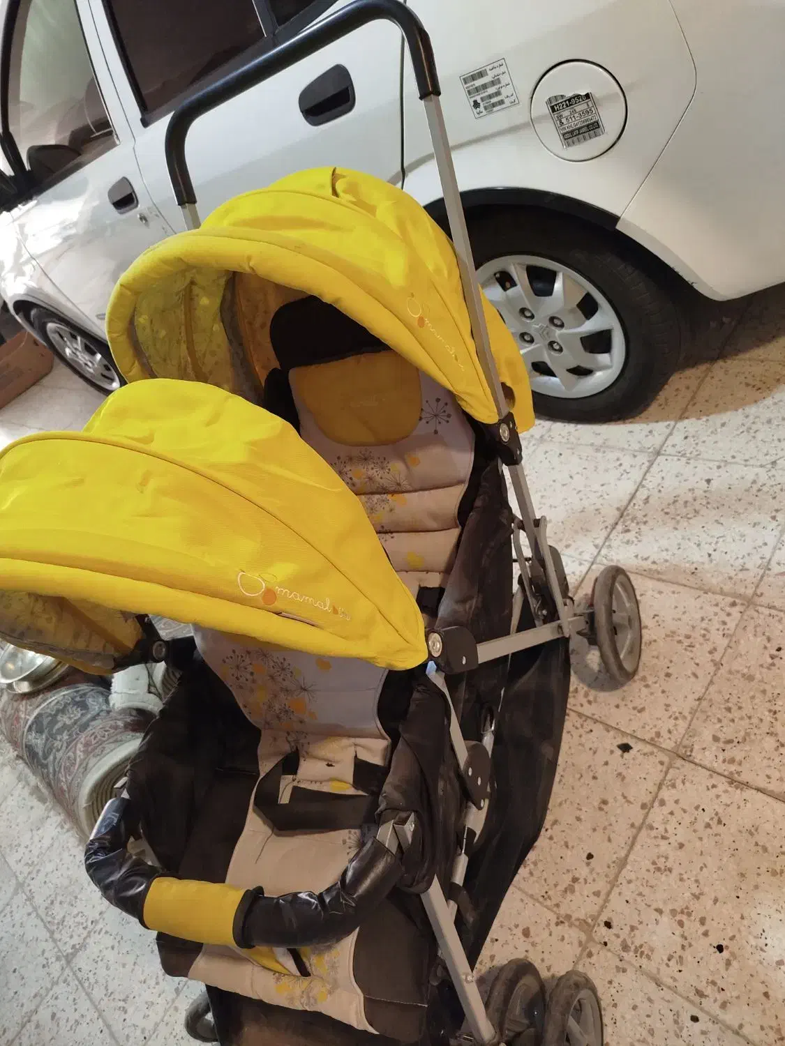 کالسکه دوقلو|کالسکه و لوازم جانبی|تربت‌حیدریه, شهید قرنی|دیوار