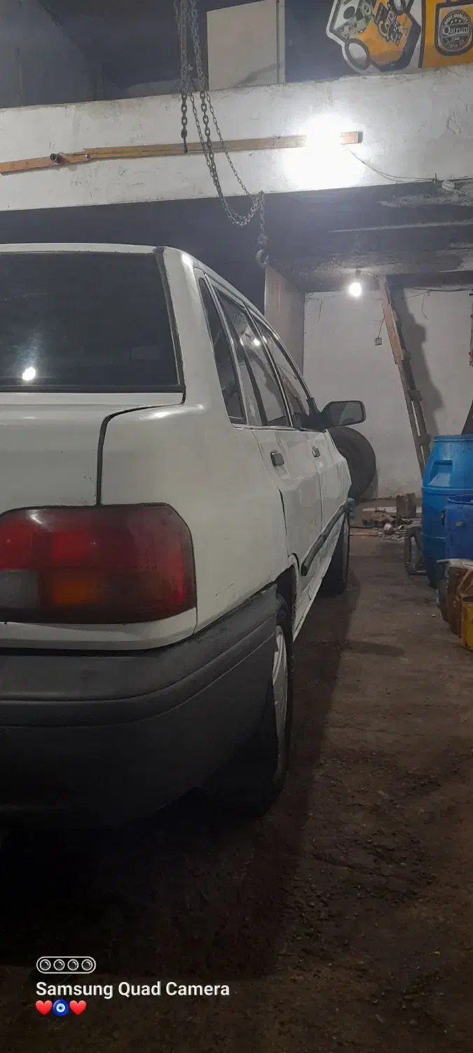 پراید مدل ۷۷ سفید|خودرو سواری و وانت|کوچصفهان, |دیوار